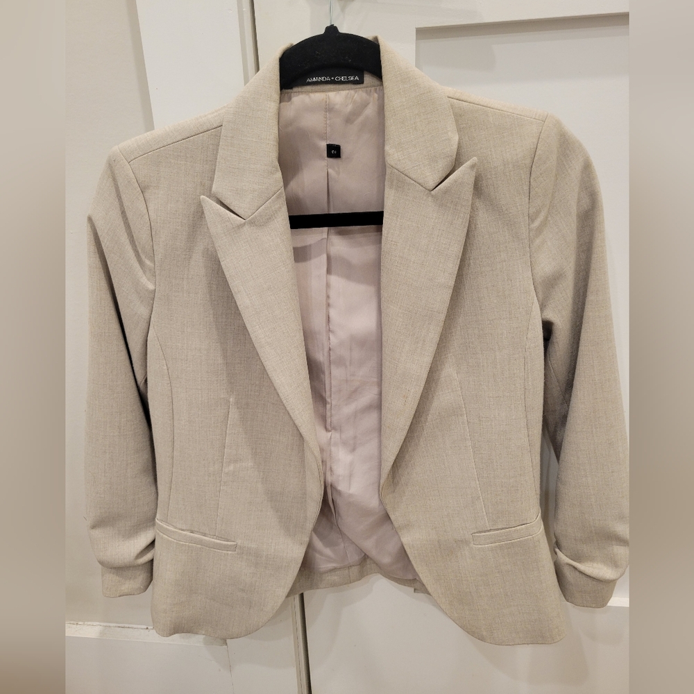 Amanda & Chelsea 3/4 Blazer Petite
